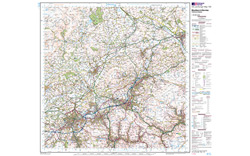 : Landranger Map 1:50 000 - Blackburn and Burnside 103