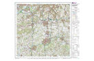 Ordnance Survey : Landranger Map 1:50 000 - Dorking Reigate and Crawley 187