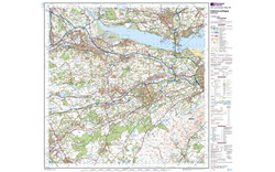 : Landranger Map 1:50 000 - Falkirk Linlithgow Dunfermline 65