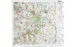 Ordnance Survey : Landranger Map 1:50 000 - Mansfield Worksop Sherwood 120
