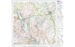 : Landranger Map 1:50 000 - Penrith and Keswick Ambleside 90