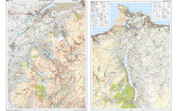 : Leisure Maps 1:25 000 - Snowdon/Conwy Valley/Dyffryn OL17