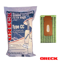Oreck Type CC Hypo Allergenic Filter Bags (x8)