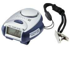 319 Pedometer With Panic Alarm