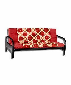 Black Futon and Wine Multi Mattress