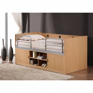 Bunk Cabin Bed Frame in Silver