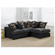 Oregon right hand facing Corner Sofa, Charcoal