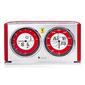 Ferrari Speedometer Line Weather Station in Red