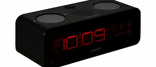 Oregon Scientific FM Projection Alarm Clock, Black
