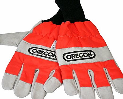 Oregon Large Chainsaw Protection Gloves