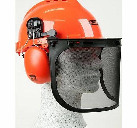 Oregon Scientific Oregon Yukon Chainsaw Safety Helmet Combination 562412 Orange Vented