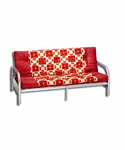 Silver Futon and Wine Multi Mattress