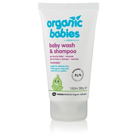 Organic Babies Baby Wash and Shampoo Lavender