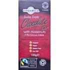 Organica Dark Chocolate with Hazelnuts 100g