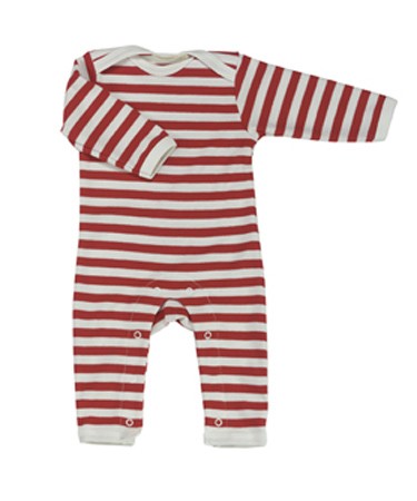 Organics For Kids Red Broad Stripes