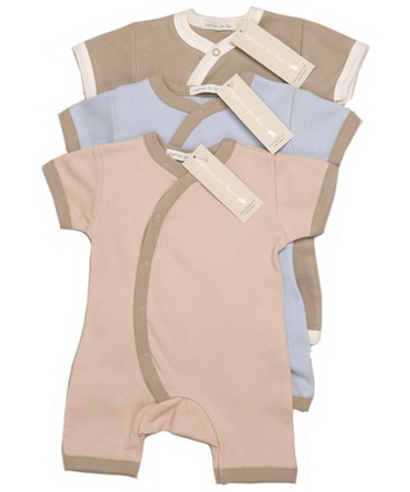 Organics For Kids Short Sleeve Romper