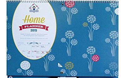 2015 Organised Mum Home Planner Wall Calendar