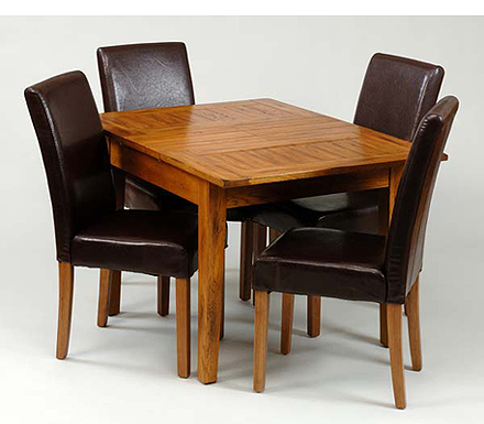 Balmoral Small Extending Dining Table in Oak