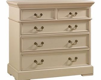 Origin Red Country House 3+2 Drawer Chest