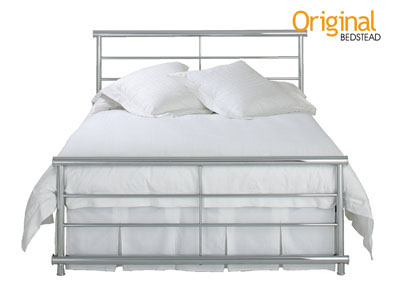 Original Bedstead Co Andreas Single (3) Slatted Bedstead Shiny