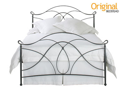 Original Bedstead Co Ardo Kingsize (5) Slatted Bedstead Pewter