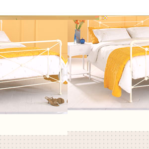 Original Bedstead Co The Calais 5FT Kingsize Metal Bedstead