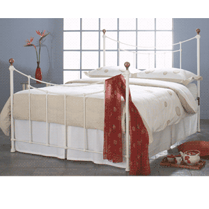 Original Bedstead Co The Virginia 4ft Sml Double Metal Bed