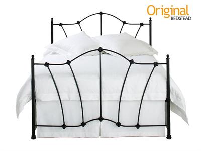 Thorpe in Black Single (3) Slatted Bedstead