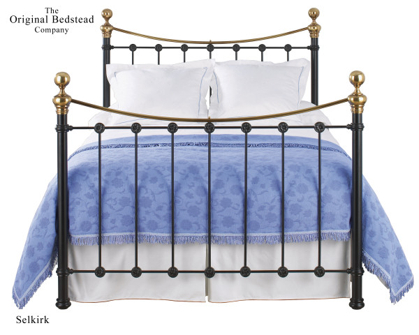 Original Bedsteads Selkirk Cast Iron Bed Small Double 120cm