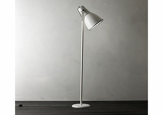 Original BTC Stirrup Floor Lamp, White