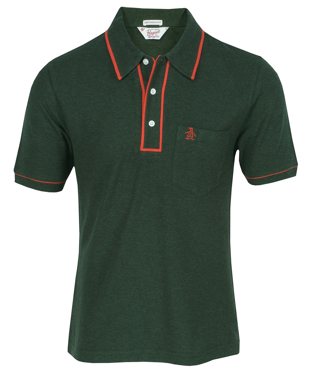 green polo shirt