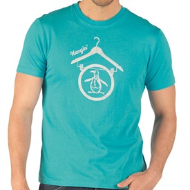 Original Penguin Mens Coat Hanger T-Shirt Scuba