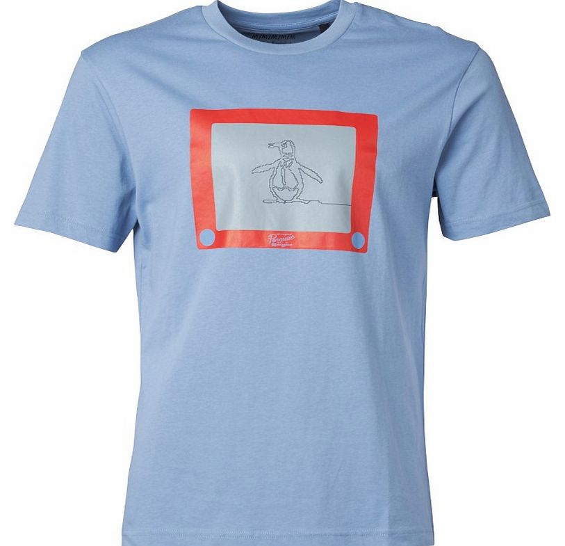 Original Penguin Mens Etch A Sketch T-Shirt