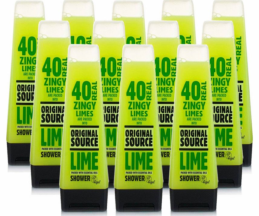 Original Source Lime Shower Gel 12 Pack