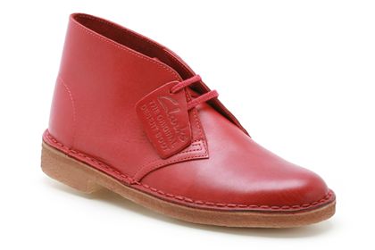 Desert Boot Claret Leather