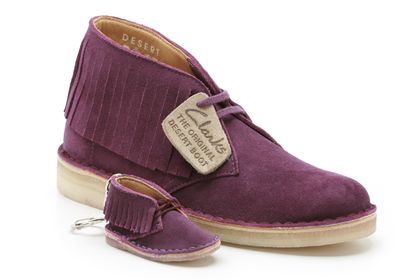 Desert Boot Purple Suede
