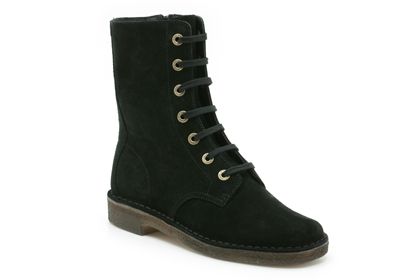 Desert Minx Black Suede