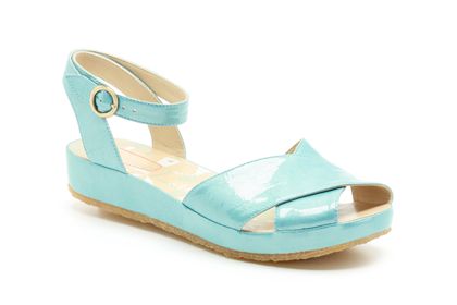 Originals Vanilla Cream Light Blue Patent Leather