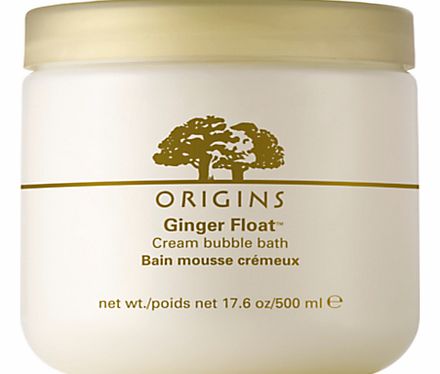 Origins Ginger Float Cream Bubble Bath, 500ml