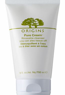 Origins Pure Cream Rinseable Cleanser You Can