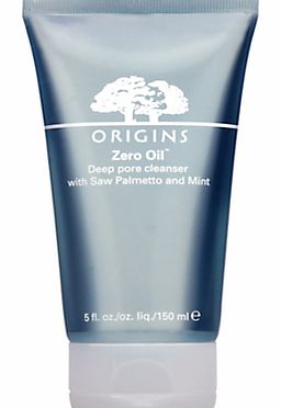 Origins Zero Oil Deep Pore Cleanser with Saw