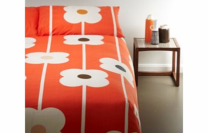 Orla Kiely Giant Abacus Bedding Tomato Duvet Covers Single