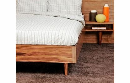 Orla Kiely Tiny Stem Bedding Grey Duvet Cover King