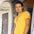 Orlando Bloom Yellow Poster