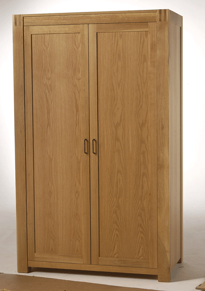 orly Oak 2-Door Wardrobe