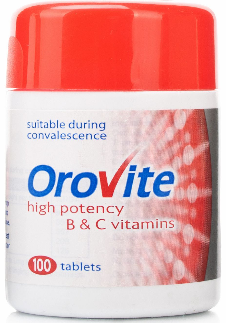 vitamins and supplements orovite high potency b & c vitamin tablets
