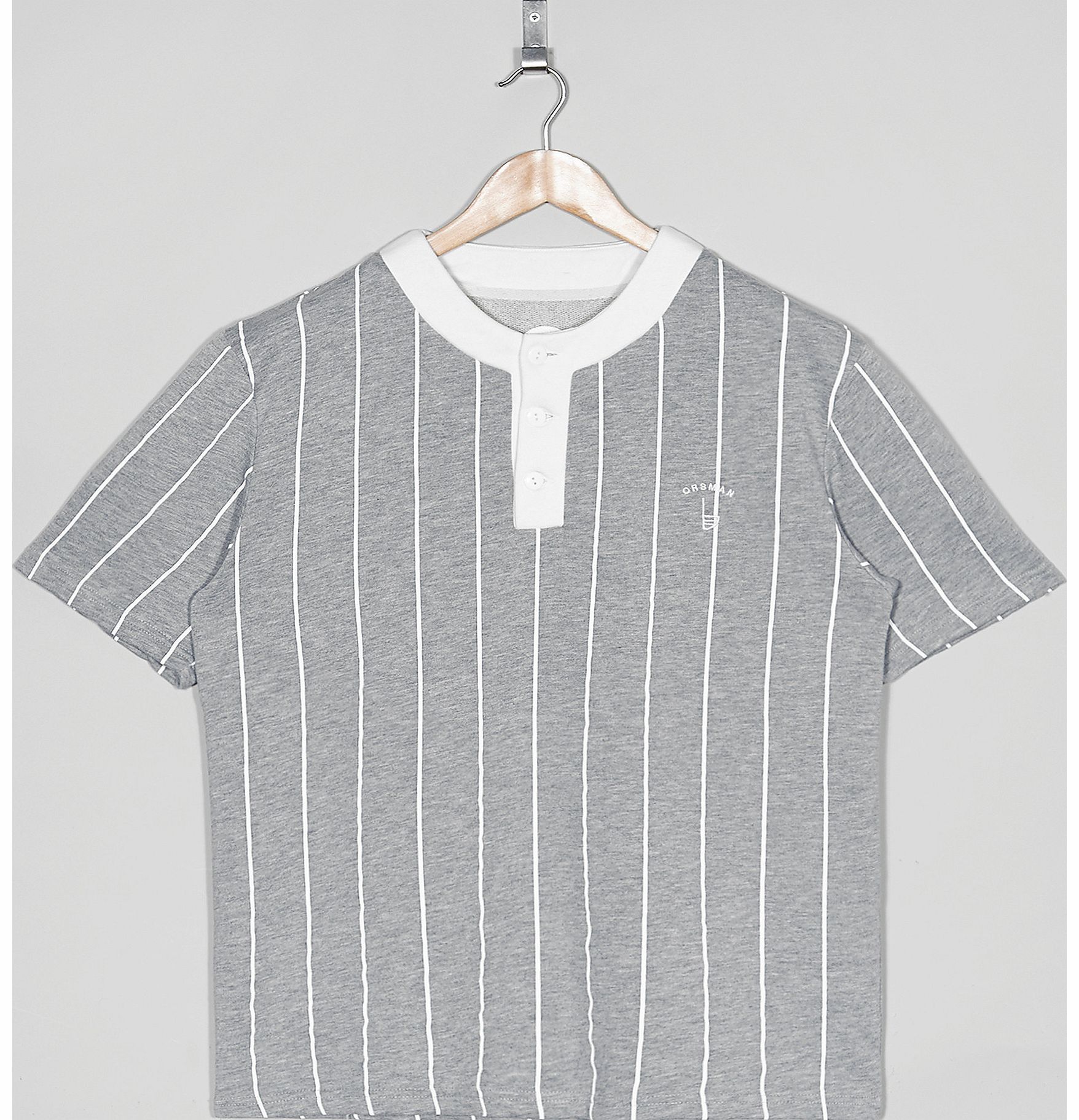 Orsman Striped Baseball T-Shirt