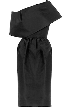 Oversized cowl neck dress