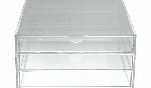 Osco Acrylic 3 Drawer Papersorter