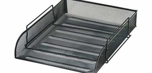 Osco Black Mesh Letter Tray